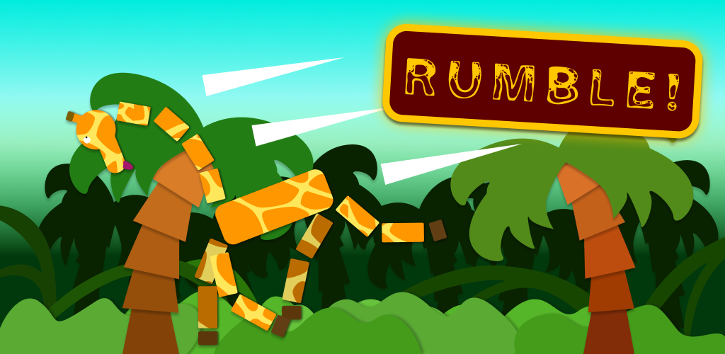 Giraffe Ring Rumble Graphic
